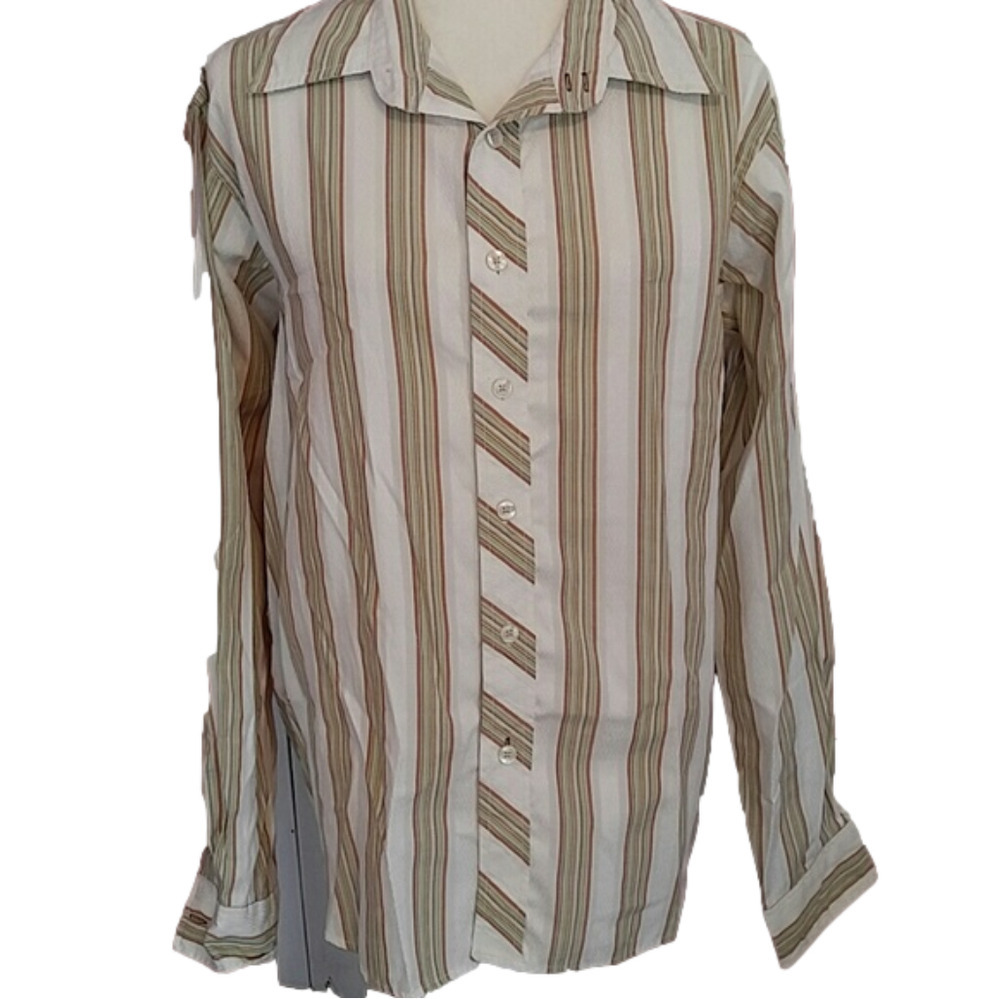 BKE 1967 Stripe Button LS Shirt